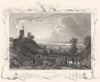 KENT. Gravesend. Decorative (Tombleson) 1830 old antique vintage print picture