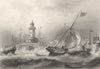 KENT. Ramsgate. (Finden) 1842 old antique vintage print picture