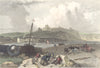 KENT. Dover. Castle. boats. Horses. (Finden) 1838 old antique print picture