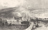 KENT. Dover. Fine steel view. Boats in harbour. Allen (Allom) 1835 old print