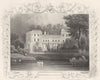 SURREY. Seat of the Marquis of Ailsa, Twickenham. Decorative (Tombleson) 1830