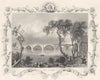 SURREY. Kew bridge. Tombleson 1830 old antique vintage print picture