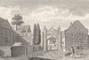 KENT. Wincheap Gate, Canterbury, Kent 1784 old antique vintage print picture