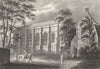 CUMBRIA. Chapter House, Carlisle Cathedral. Storer 1814 old antique print