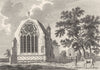 ESSEX. Tiltey Abbey . Copperplate (Grose) 1787 old antique print picture