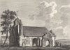 ESSEX. St. Mary Magdalens Church Colchester . Copperplate (Grose) 1787 print