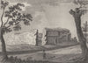 ESSEX. Saffron Walden . Copperplate (Grose) 1787 old antique print picture