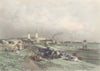 ESSEX. Harwich. Hand coloured. Finden / Finden 1838 old antique print picture
