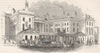 LONDON. The Admiralty 1850 old antique vintage print picture