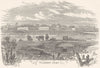 ESSEX. Tilbury Fort 1850 old antique vintage print picture