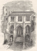 WALES. St. Winefred's Well, Holywell 1850 old antique vintage print picture
