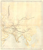 ASIA.Ancient World sheet 2.India Scythia Ariana Serica Arabia Persis 1864 map