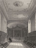 CAMBRIDGE. Magadalen College. Chapel. (Le Keux) 1841 old antique print picture