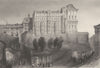 LOIR- ET- CHER. Palace of Blois. JMW Turner 1857 old antique print picture