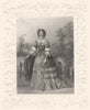 FRANCE. Madame de Montespan 1839 old antique vintage print picture