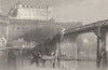 INDRE- ET- LOIRE. Chateau of Amboise. JMW Turner Allen 1857 old antique print