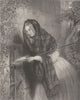 WALTER SCOTT. Catharine, Fair Maid of Perth 1841 old antique print picture
