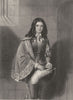 WALTER SCOTT. Margaret Ramsay (Fortunes of Nigel) 1841 old antique print