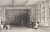 IRELAND. Interior of a Room at Malahide Castle Dublin. (Bartlett) c1840 print