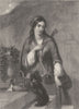 WALTER SCOTT. The Glee Maiden (Fair maid of Perth) 1841 old antique print