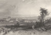 YVELINES. Versailles 1839 old antique vintage print picture
