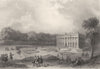 VERSAILLES. The Petit Trianon 1839 old antique vintage print picture