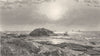 RHODE ISLAND. Indian Rock, Narrangansett 1874 old antique print picture