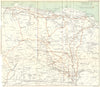EXMOOR.Dulverton Lynton Porlock Minehead.Somerset & Devon.WARD LOCK 1897 map