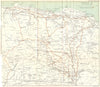 EXMOOR.Dulverton Lynton Porlock Minehead.Somerset & Devon.WARD LOCK 1897 map