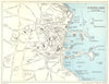 ST PETER PORT vintage town plan. Guernsey Channel Islands. WARD LOCK c1967 map