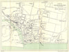 LITTLEHAMPTON vintage town/city Plan. Sussex. WARD LOCK 1936 old vintage map