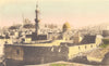 EGYPT. Cairo. At the Environs of the Moslem Necropolis. Hand coloured. 1900