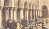 EGYPT. Cairo. Interior of the Mosque El-Azhar. Hand coloured. 1900 old print