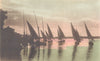 EGYPT. Cairo. View of the Nile. Hand coloured. 1900 old antique print picture