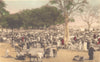 EGYPT. Donkey market. Hand coloured. 1900 old antique vintage print picture