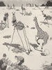 HEATH ROBINSON. Decoying the giraffe on the plains of Timbuktu. SMALL 1935