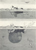 HEATH ROBINSON. Channel swimmer's ruse to help buoyancy/avoid fatigue.SMALL 1935