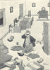 HEATH ROBINSON. Householder picking the pocket of a cat-burglar. SMALL 1935