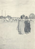 HEATH ROBINSON. Game of Rugby. Lost ball. SMALL 1935 old vintage print picture