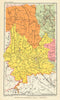 Southwest China Political. Provinces. Yunnan Sichuan 1935 old vintage map