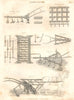 FARMING MACHINE.Expedition Plough;Improved,Drill Harrow;Grubber;Cultivator 1830