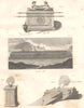 BIBLE. Ark of the Covenant; Noah's Ark; Altars of Incense/Burnt offering 1830