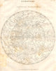 STAR MAP. Astronomy; Northern Hemisphere. (Oxford Encyclopaedia) 1830 print