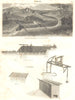CANALS. Canal; Perspective view of part of a canal with locks. Candle 1830