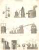 SCIENCE. Chemistry apparatus II. (Oxford Encyclopaedia) 1830 old antique print