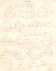 MATHEMATICS. Circle. (Oxford Encyclopaedia) 1830 old antique print picture