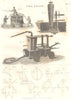 ENGINEERING. Fire Engine. (Oxford Encyclopaedia) 1830 old antique print
