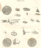 ENGINEERING. Horology. (Oxford Encyclopaedia) 1830 old antique print picture
