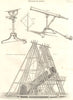 ASTRONOMY. Herschel's Grand Telescope (discovered Uranus) 1830 old print