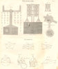 OXFORD ENCYCLOPAEDIA PLATE. Telegraph; Trapezium 1830 old antique print